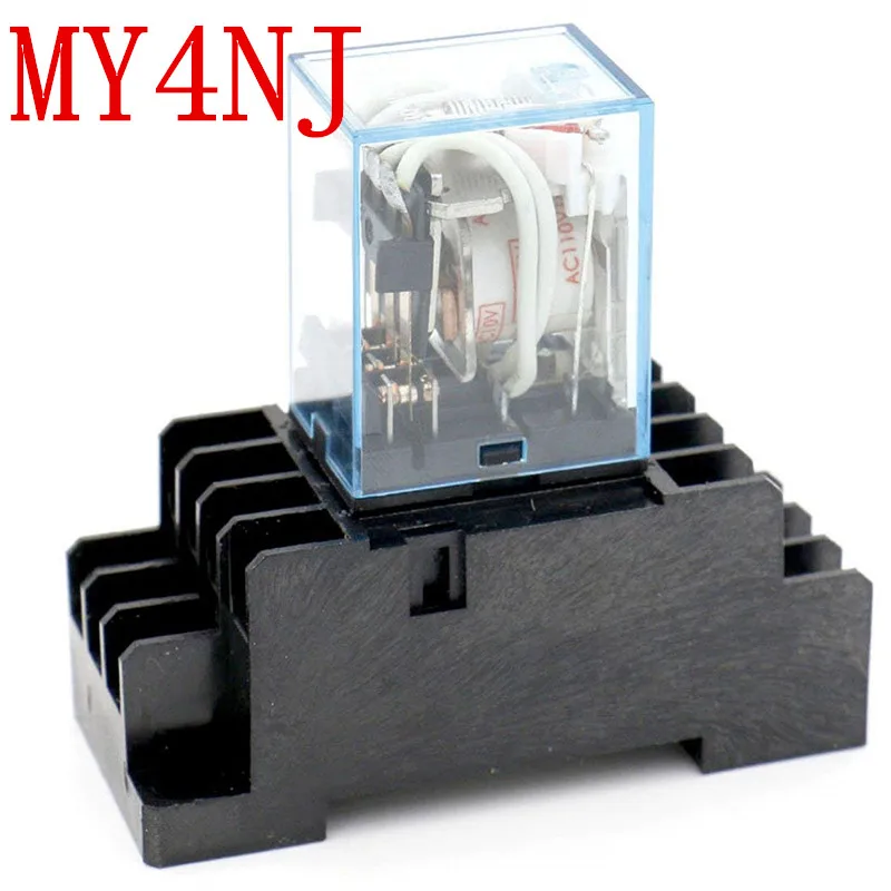 1set MY4NJ DC 12V Coil 4NO 4NC Green LED Indicator Power Relay DIN Rail 14 Pin + Base Mini relay relay time
1set MY4NJ DC 12V Coil 4NO 4NC Green LED Indicator Power Relay DIN Rail 14 Pin + Base Mini relay relay time