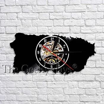 Map Of Peuto Rico Vinyl Record Wall Clock Modern Design Creative Handmade Art Wall Decor Time Clock USA PR Travel Gift
Map Of Peuto Rico Vinyl Record Wall Clock Modern Design Creative Handmade Art Wall Decor Time Clock USA PR Travel Gift