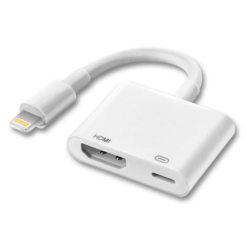 For iPad to HDMI Adapter For Lightning to Digital AV HDMI 4K USB Cable Connector 1080P HD Adapters For Iphone X 8/7/6/Ipad N20B
For iPad to HDMI Adapter For Lightning to Digital AV HDMI 4K USB Cable Connector 1080P HD Adapters For Iphone X 8/7/6/Ipad N20B