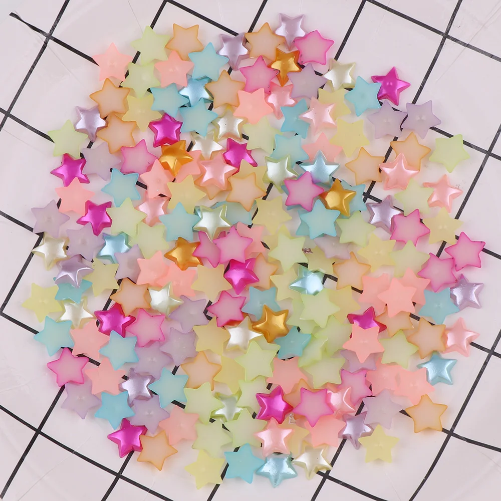 100pcs/lot 10mm Mix Color Half ABS Imitation Pearl Beads Star Shape Flat Back Scrapbook Craft DIY Jewelry Findings
100pcs/lot 10mm Mix Color Half ABS Imitation Pearl Beads Star Shape Flat Back Scrapbook Craft DIY Jewelry Findings