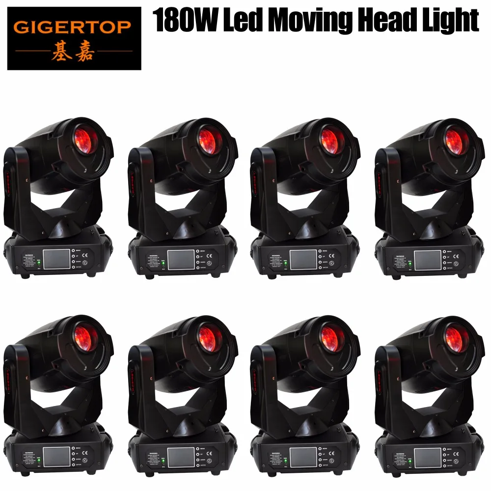 TIPTOP 8 Pack 180W Gobo Led Moving Head Light Tyanshine LED DMX512 Stage lighting for DJ KTV Disco Party Wedding Effect Lighting
TIPTOP 8 Pack 180W Gobo Led Moving Head Light Tyanshine LED DMX512 Stage lighting for DJ KTV Disco Party Wedding Effect Lighting