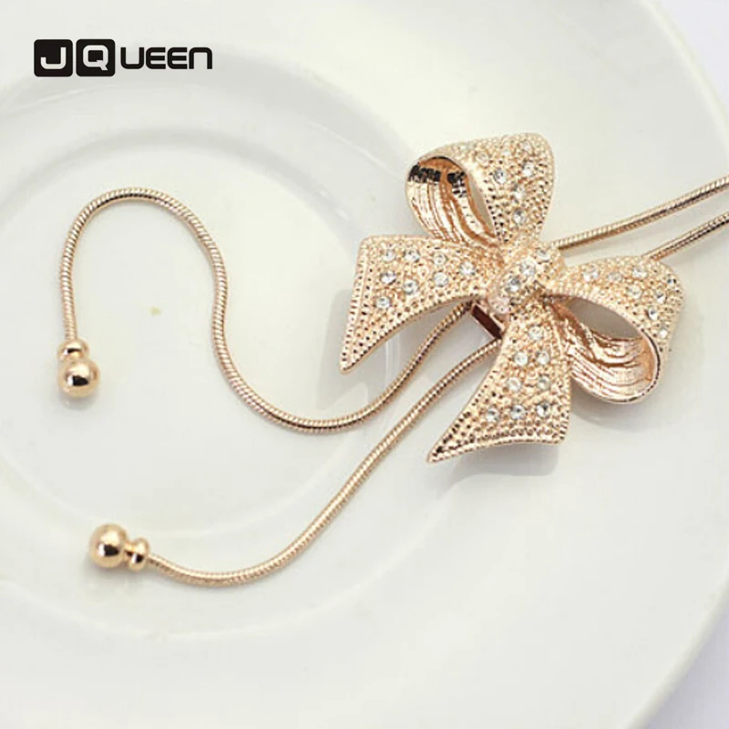 Hot New Arrival Luxury Womens Long Statement Necklace Rhinestone Crystal Bow Pendant Sweater Chain Bijoux Femme
Hot New Arrival Luxury Womens Long Statement Necklace Rhinestone Crystal Bow Pendant Sweater Chain Bijoux Femme