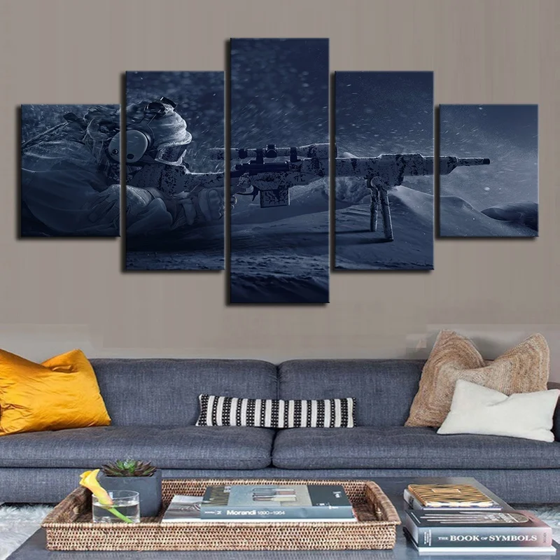 Canvas Painting Print Picture Game Tom Clancy'S Rainbow Six Siege Sniper Modular Poster Wall Art Home Decoration For Living Room
Canvas Painting Print Picture Game Tom Clancy'S Rainbow Six Siege Sniper Modular Poster Wall Art Home Decoration For Living Room