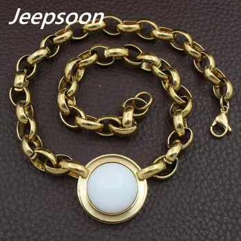 Wholesale Fashion Stainless Steel Jewelry For Woman Long Chain Necklace Pink Color Rhinestone High Quality Jeepsoon NGEGBGCC
Wholesale Fashion Stainless Steel Jewelry For Woman Long Chain Necklace Pink Color Rhinestone High Quality Jeepsoon NGEGBGCC