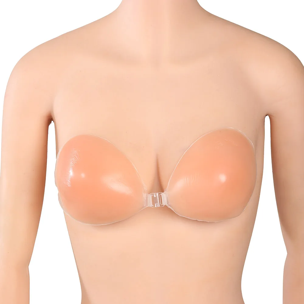 Hot Sale 1 Pc Women Invisible Silicone Bras Ladies Self-adhesive Stick On Push Up Bra Strapless Bra Backless Sexy Solid Nude Bra
Hot Sale 1 Pc Women Invisible Silicone Bras Ladies Self-adhesive Stick On Push Up Bra Strapless Bra Backless Sexy Solid Nude Bra