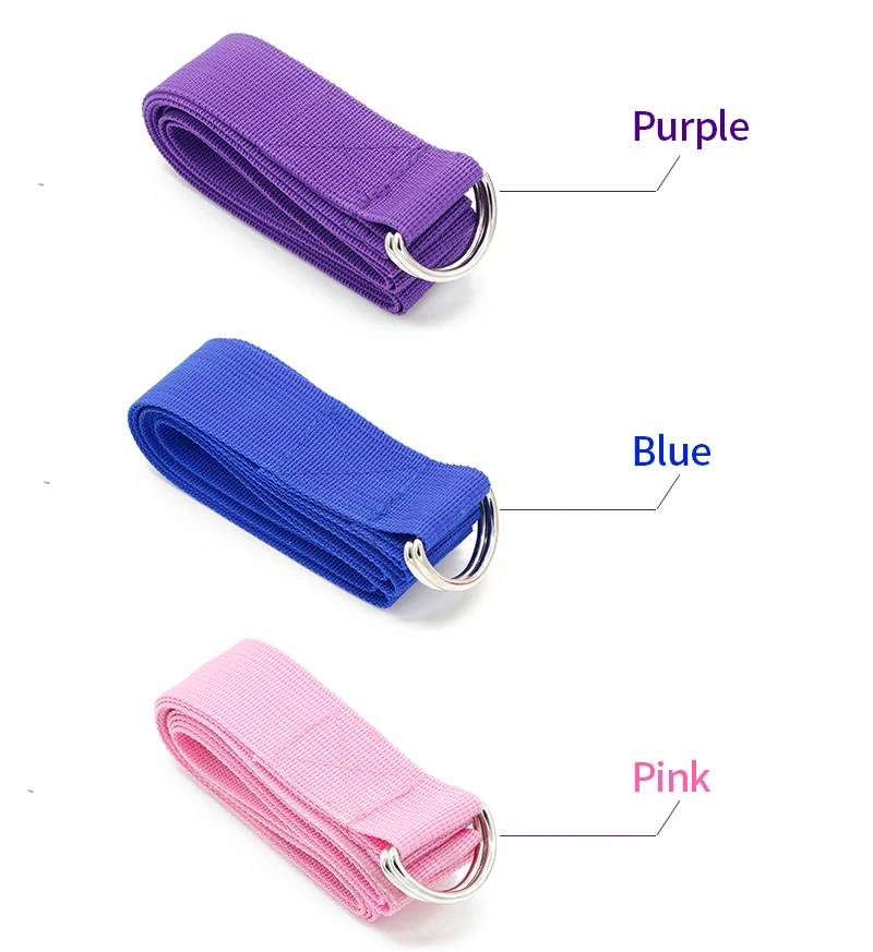 Women Yoga Stretch Strap Multi-Colors D-Ring Belt Fitness Exercise Gym Rope Figure Waist Leg Resistance Fitness Bands Yoga Belt Women Yoga Stretch Strap Multi-Colors D-Ring Belt Fitness Exercise Gym Rope Figure Waist Leg Resistance Fitness Bands Yoga Belt