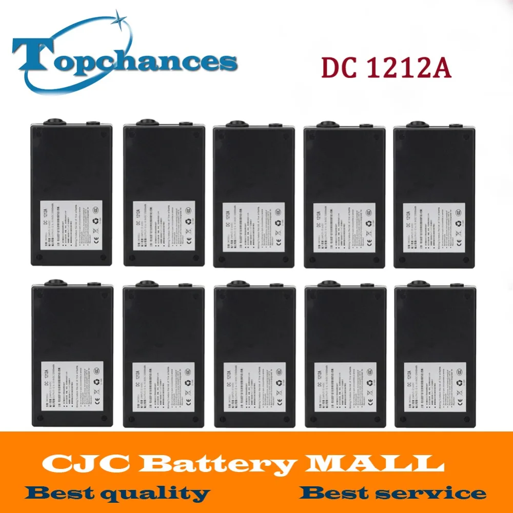 Wholesale 10PCS High Quality Super Rechargeable Portable Lithium-ion Battery With Case DC 12V 12000mAh DC 1212A With Plug
Wholesale 10PCS High Quality Super Rechargeable Portable Lithium-ion Battery With Case DC 12V 12000mAh DC 1212A With Plug