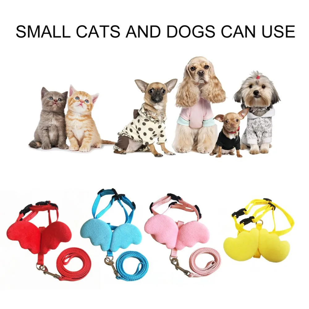 2018 New Cute Pet Dog Leashes Collars Set for Small Pet Adjustable Dog Harness with Angel Wings Nylon Strap Pet Accessories
2018 New Cute Pet Dog Leashes Collars Set for Small Pet Adjustable Dog Harness with Angel Wings Nylon Strap Pet Accessories