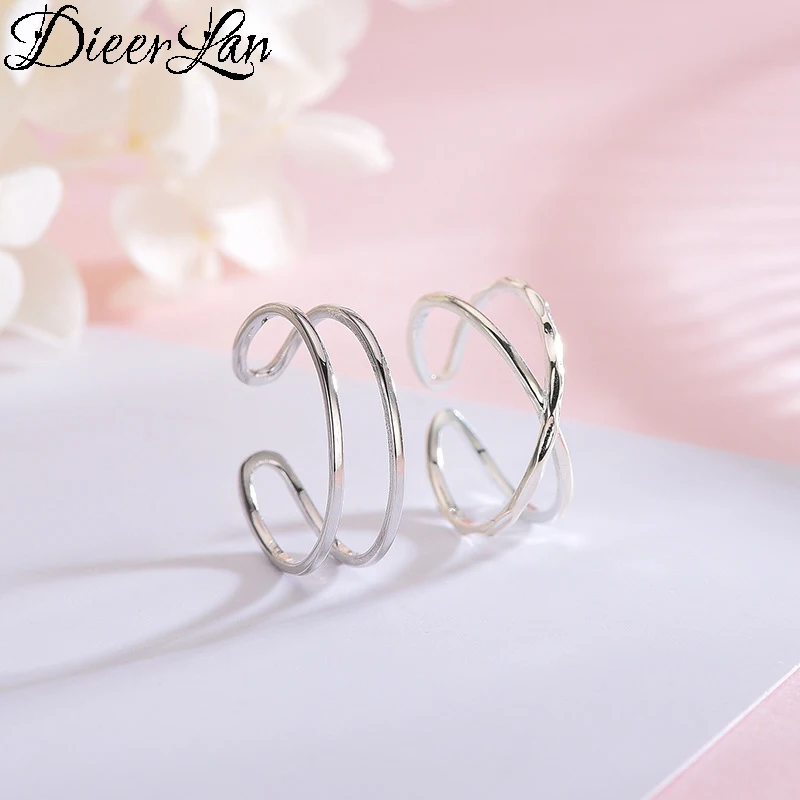 New Arrival Simple 925 Sterling Silver Cross Multi-layer Rings for Women Jewelry Fashion Open Finger Ring
New Arrival Simple 925 Sterling Silver Cross Multi-layer Rings for Women Jewelry Fashion Open Finger Ring