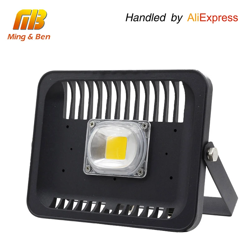 

[MingBen] LED Flood Light 30W 50W 100W AC 220V-240V IP66 Waterproof LED Flood Light Spotlight Outdoor Wall Garden Projector