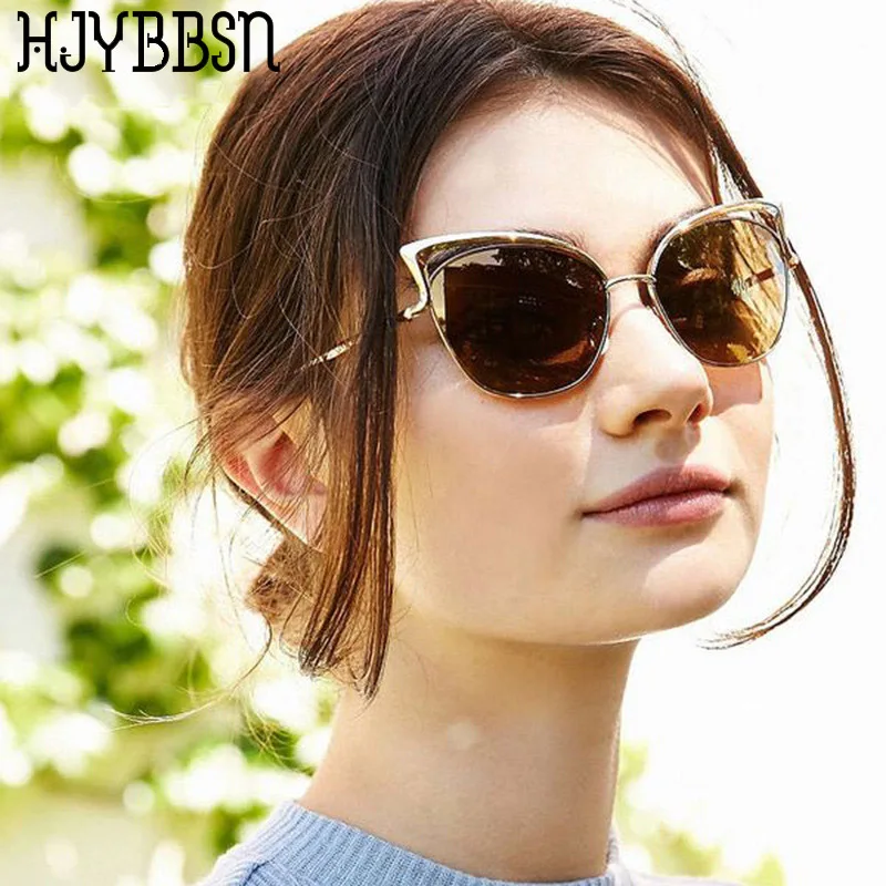 HJYBBSN 2019 Trendy Metal Cat Eye Sunglasses Women Vintage Luxury Brand High Quality Sunglasses Shades For Women Big Size Cateye
HJYBBSN 2019 Trendy Metal Cat Eye Sunglasses Women Vintage Luxury Brand High Quality Sunglasses Shades For Women Big Size Cateye