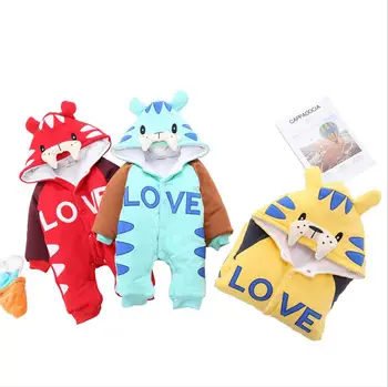1PC Buttons LOVE Tiger Cartoon Baby Boy Hoody Bodysuit Soft Cotton Thick Infant Girl Outfit Jumpsuit Infant Winter Clothes
1PC Buttons LOVE Tiger Cartoon Baby Boy Hoody Bodysuit Soft Cotton Thick Infant Girl Outfit Jumpsuit Infant Winter Clothes