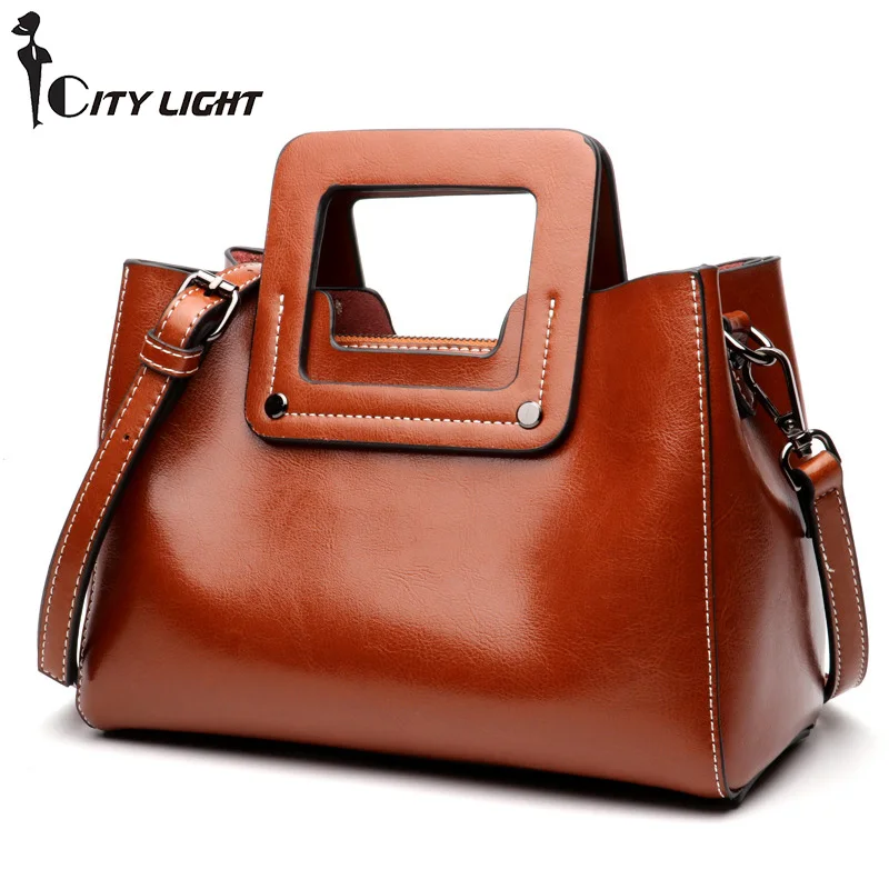 New Vintage Women Bag Fashion Handbag Female Oil Wax Leather Messenger Shoulder Bag Small Ladies Bags
New Vintage Women Bag Fashion Handbag Female Oil Wax Leather Messenger Shoulder Bag Small Ladies Bags