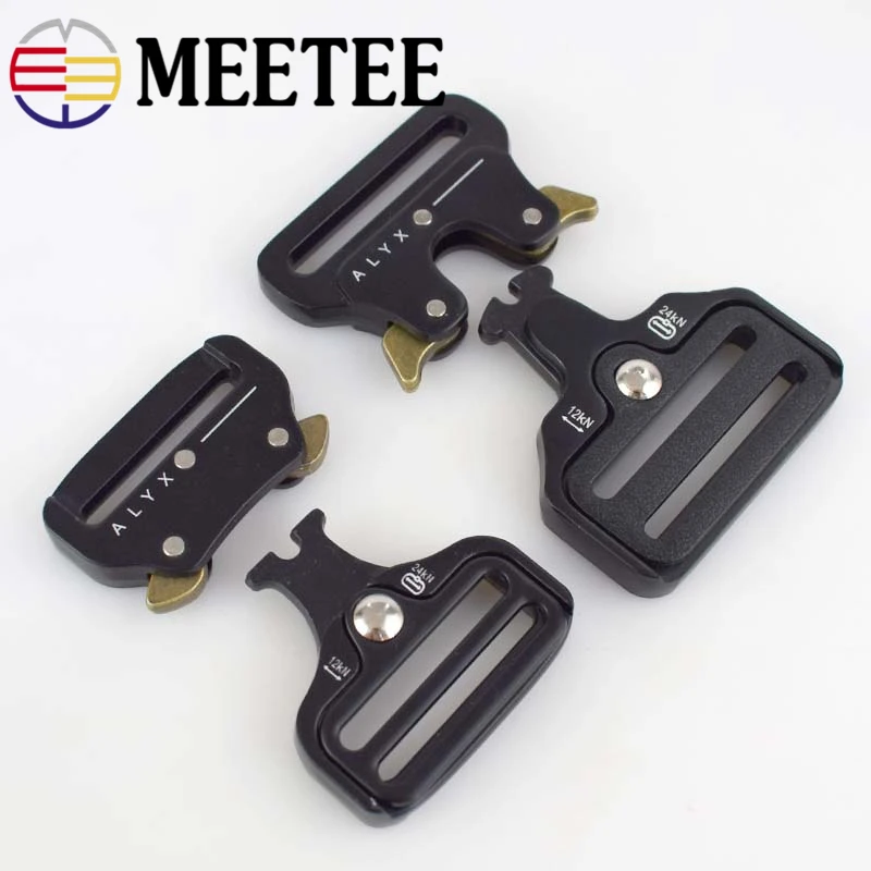 Meetee 38/45MM Webbing Metal Bag Strap Quick Side Release Buckle Shackle Belt Clip Clasp DIY Bags Clothes Accessories AP646
Meetee 38/45MM Webbing Metal Bag Strap Quick Side Release Buckle Shackle Belt Clip Clasp DIY Bags Clothes Accessories AP646