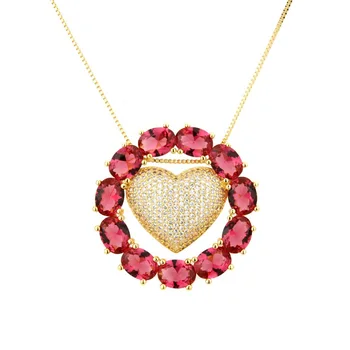 12pcs South America foreign trade circular pendant pendant copper plated gold micro Zircon Necklace
12pcs South America foreign trade circular pendant pendant copper plated gold micro Zircon Necklace