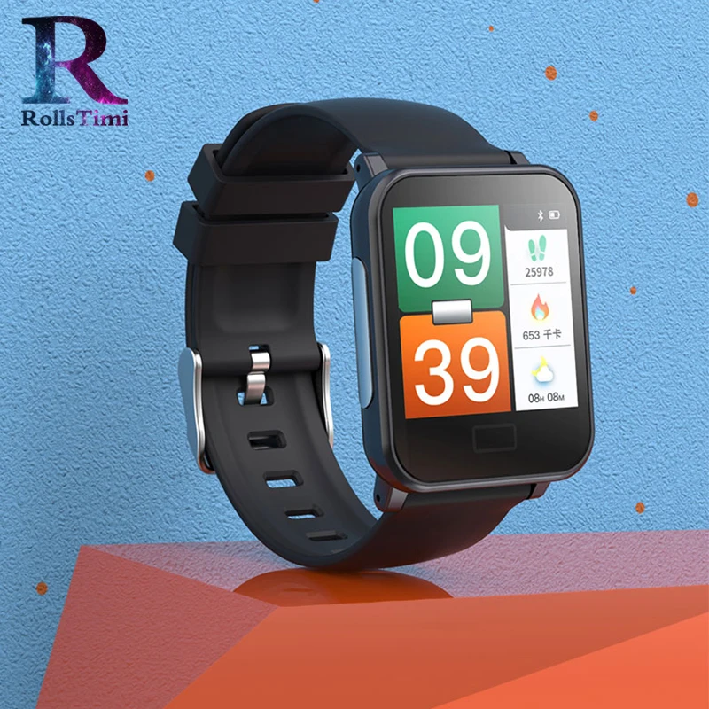 Smart Watch E33 Blood Pressure Heart Rate Monitor GPS Tracker Fitness Sports Waterproof Men's Smart Watch For Android and IOS
Smart Watch E33 Blood Pressure Heart Rate Monitor GPS Tracker Fitness Sports Waterproof Men's Smart Watch For Android and IOS