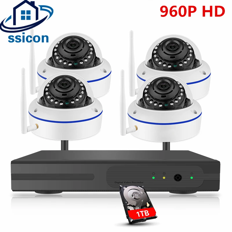Home Wireless CCTV System 1.3MP NVR Indoor Vandalproof Dome Wifi Camera IP Security Surveillance Kit
Home Wireless CCTV System 1.3MP NVR Indoor Vandalproof Dome Wifi Camera IP Security Surveillance Kit