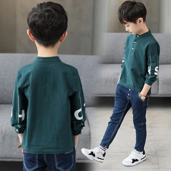 2019Ne'w Boys Shirt Spring Summer Striped Kids Tops Tee 90% Cotton Fashion Teenage Boys T shirts 4 6 8 9 12 14 Years
2019Ne'w Boys Shirt Spring Summer Striped Kids Tops Tee 90% Cotton Fashion Teenage Boys T shirts 4 6 8 9 12 14 Years