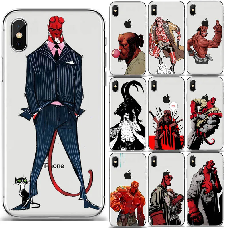 Hellboy versus The Aztec Mummy Soft Silicone TPU phone Case For iPhone 4 5S SE 6 6sPlus 7 8 Plus X XS XR XS MAX de Escudo
Hellboy versus The Aztec Mummy Soft Silicone TPU phone Case For iPhone 4 5S SE 6 6sPlus 7 8 Plus X XS XR XS MAX de Escudo