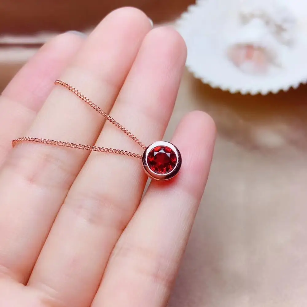 classic Red Garnet gemstone pendant for silver necklace jewelry round shape birthday date gift small size fine jewelry
classic Red Garnet gemstone pendant for silver necklace jewelry round shape birthday date gift small size fine jewelry