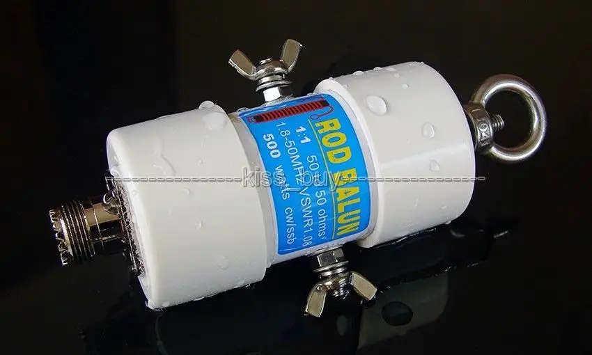 DYKB 1:1 HF Balun Waterproof for 160m - 6m Band (1.8 - 50MHz) 500W for Shortwave antenna balun Short wave
DYKB 1:1 HF Balun Waterproof for 160m - 6m Band (1.8 - 50MHz) 500W for Shortwave antenna balun Short wave
