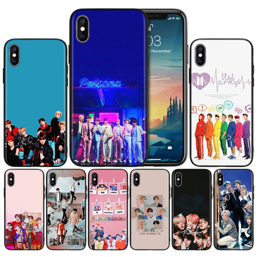 JIMIN Rap RM JIN SUGA J HOPE V JUNSoft Black Silicone Case Cover for iPhone 7 8 XS Max XR X 6 6S 5 5C 5S SE Plus Back Protective
JIMIN Rap RM JIN SUGA J HOPE V JUNSoft Black Silicone Case Cover for iPhone 7 8 XS Max XR X 6 6S 5 5C 5S SE Plus Back Protective