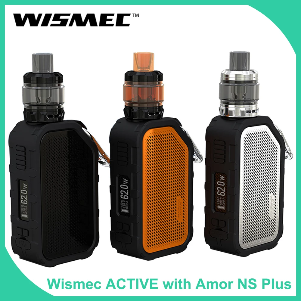 Original Wismec Active Kit 80W with built in 2100mAh Battery Bluetooth Music Shockproof and Waterproof e cigarette vape kit
Original Wismec Active Kit 80W with built in 2100mAh Battery Bluetooth Music Shockproof and Waterproof e cigarette vape kit