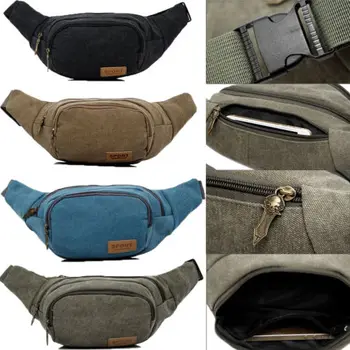 Casual Mens Women Cavans Waist Wallet 2018 New Military Cycling Waist Fanny Pack Bum Belt Bag Pouch Travel Hip Purse Hot
Casual Mens Women Cavans Waist Wallet 2018 New Military Cycling Waist Fanny Pack Bum Belt Bag Pouch Travel Hip Purse Hot