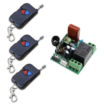 High Quality Small Sizes 220V RF Wireless Remote Control Switch System Receiver + 3pc Transmitter with Two Buttons(Red and Blue)
High Quality Small Sizes 220V RF Wireless Remote Control Switch System Receiver + 3pc Transmitter with Two Buttons(Red and Blue)