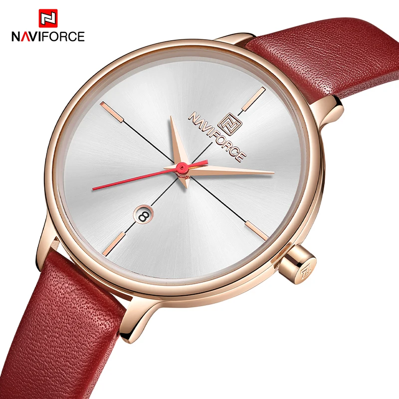 New NAVIFORCE Top Brand Luxury Women Quartz Watches Waterproof Fashion Casual Ladys Watch Business Ladies Clock Relogio Feminino
New NAVIFORCE Top Brand Luxury Women Quartz Watches Waterproof Fashion Casual Ladys Watch Business Ladies Clock Relogio Feminino