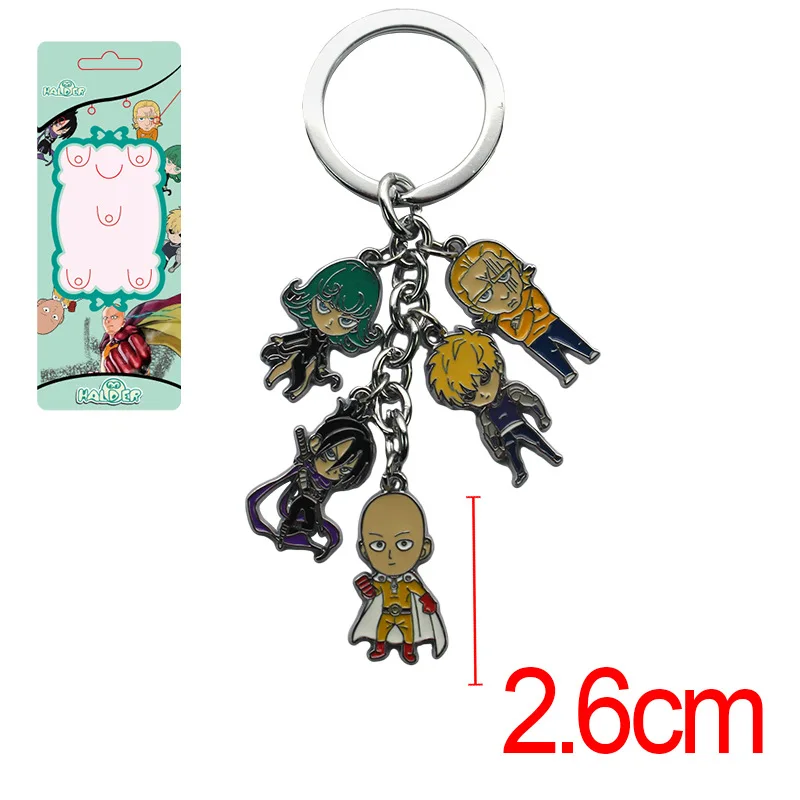 One Punch Man cartoon keychain pendant necklace Saitama tatsumaki Genos fashion colorful alloy Keyring Jewelry Chaveiro Llaveros
One Punch Man cartoon keychain pendant necklace Saitama tatsumaki Genos fashion colorful alloy Keyring Jewelry Chaveiro Llaveros