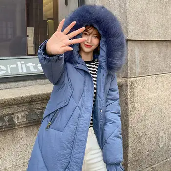 2019 Winter Jacket Women Hooded Coat Fur Collar Thicken Warm Long Parkas Female Plus Size 3XL Outerwear womens winter coat
2019 Winter Jacket Women Hooded Coat Fur Collar Thicken Warm Long Parkas Female Plus Size 3XL Outerwear womens winter coat