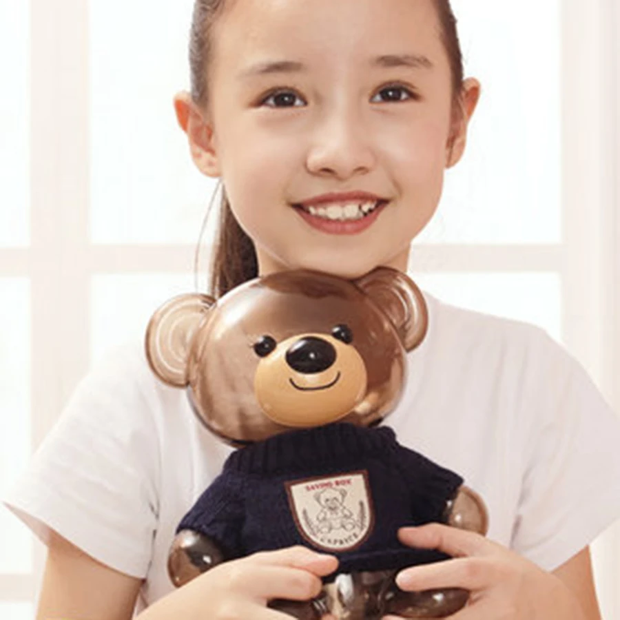 Creative Plastic Piggy Bank Money Box Coin Bear Baby Children Mini Safe Counter Cute Kumbara For Boy Adults Toy Anime 50CX0006
Creative Plastic Piggy Bank Money Box Coin Bear Baby Children Mini Safe Counter Cute Kumbara For Boy Adults Toy Anime 50CX0006