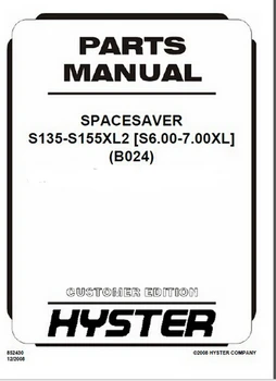 Hyster Repair Manuals 2016 USA for all modes 
Hyster Repair Manuals 2016 USA for all modes
