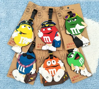 30pcs/lot Cartoon MM chocolate luggage tag M&M figure cute PVC pendants suitcase decoration boy girl fashion bag address ID
30pcs/lot Cartoon MM chocolate luggage tag M&M figure cute PVC pendants suitcase decoration boy girl fashion bag address ID