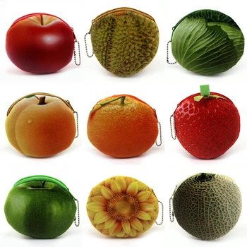 BLEVOLO Casual Fruit Plush Coin Purse Cute 3D Girl Zipper Small Wallet Bag Soft Men Women Purses Apple Strawberry Coin Bags
BLEVOLO Casual Fruit Plush Coin Purse Cute 3D Girl Zipper Small Wallet Bag Soft Men Women Purses Apple Strawberry Coin Bags