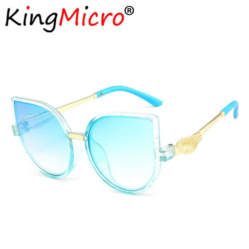 2018 New Large Frame Cat's Eye Kids Sunglasses Personality Fashion Metal Goggles UV Protection Sun Glasses UV400 Blue
2018 New Large Frame Cat's Eye Kids Sunglasses Personality Fashion Metal Goggles UV Protection Sun Glasses UV400 Blue