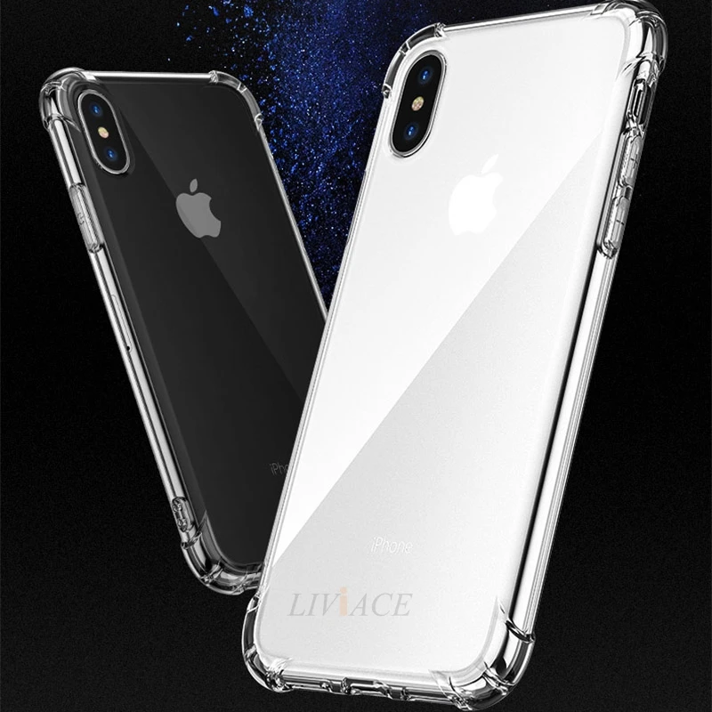 shockproof Airbag armor clear phone case on for iphone xr x xs max 5 5s 5e se 6 6s 7 8 plus 10 Transparent soft tpu cover coque
shockproof Airbag armor clear phone case on for iphone xr x xs max 5 5s 5e se 6 6s 7 8 plus 10 Transparent soft tpu cover coque
