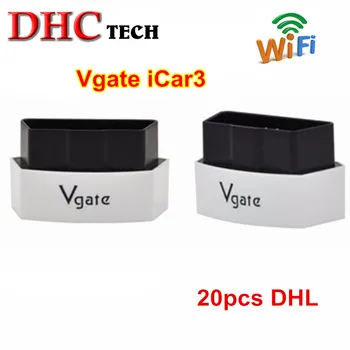 DHL free 20pcs High quality Vgate iCar3 wifi diagnostic scanner ELM 327 icar 3 elm327 For Android/IOS/PC 5colors
DHL free 20pcs High quality Vgate iCar3 wifi diagnostic scanner ELM 327 icar 3 elm327 For Android/IOS/PC 5colors