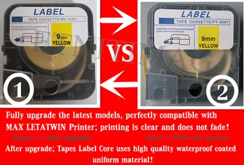 Ink Ribbon Cassette Tapes Label Compatible lm-tp312y(5mm 9mm 12mm+White Yellow)For MAX LETATWIN Cable ID Printer lm-380a,lm-390a
Ink Ribbon Cassette Tapes Label Compatible lm-tp312y(5mm 9mm 12mm+White Yellow)For MAX LETATWIN Cable ID Printer lm-380a,lm-390a
