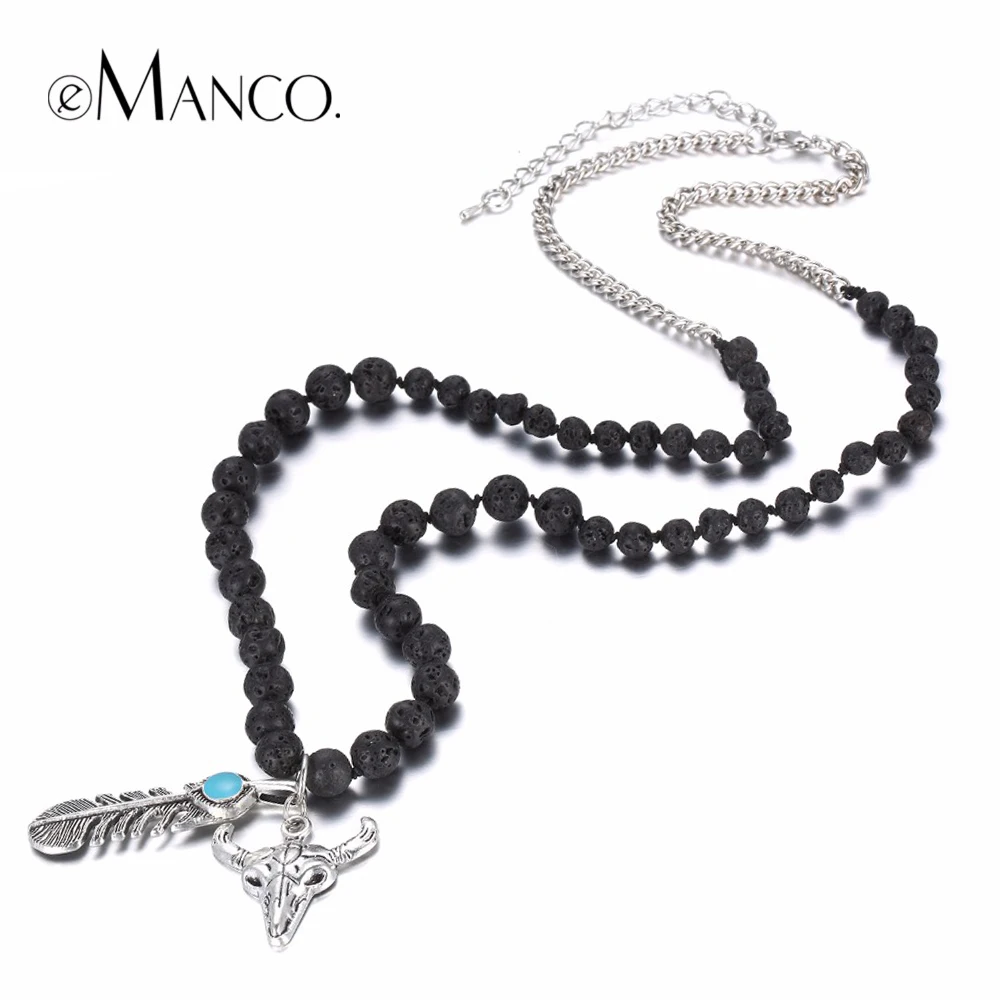eManco Trendy Bull Charms Handmade Beaded Long Necklaces for Women Black Stones Brand Fashion Jewelry & Clothing Accessories
eManco Trendy Bull Charms Handmade Beaded Long Necklaces for Women Black Stones Brand Fashion Jewelry & Clothing Accessories