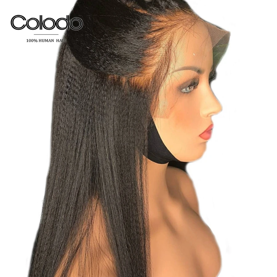 Colodo Remy Yaki Human Hair Wig Long Straight Lace Front Wig With Baby Hair Glueless Natural Color Brazilian Hair Wigs For Women
Colodo Remy Yaki Human Hair Wig Long Straight Lace Front Wig With Baby Hair Glueless Natural Color Brazilian Hair Wigs For Women
