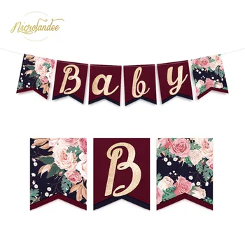 NICROLANDEE Baby Shower Party Letter Flower Banner Paper Garland Home Decoration DIY Party New Decor
NICROLANDEE Baby Shower Party Letter Flower Banner Paper Garland Home Decoration DIY Party New Decor