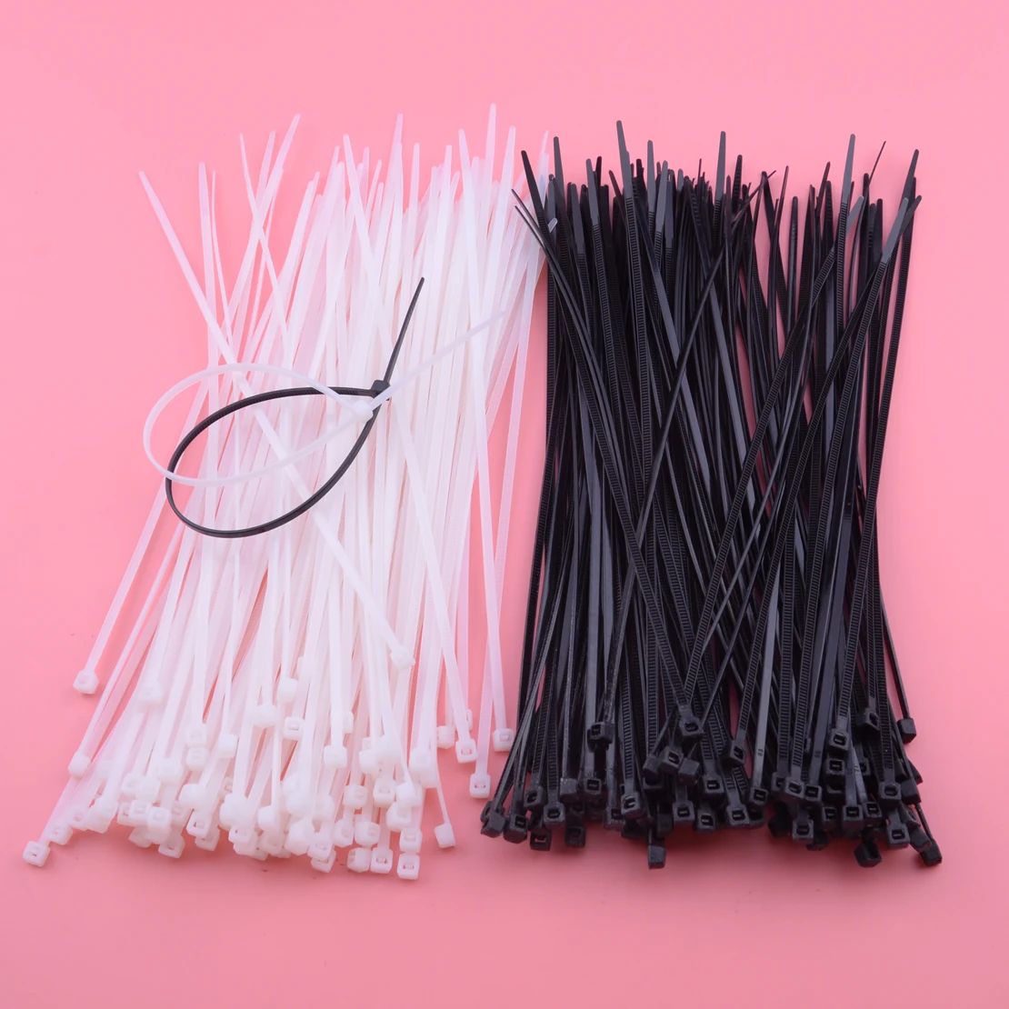 LETAOSK 100pcs 3 x 200mm Durable Nylon Plastic Cable Ties Zip Fasten Wire Wrap Strap Fastener Hook Loop
LETAOSK 100pcs 3 x 200mm Durable Nylon Plastic Cable Ties Zip Fasten Wire Wrap Strap Fastener Hook Loop