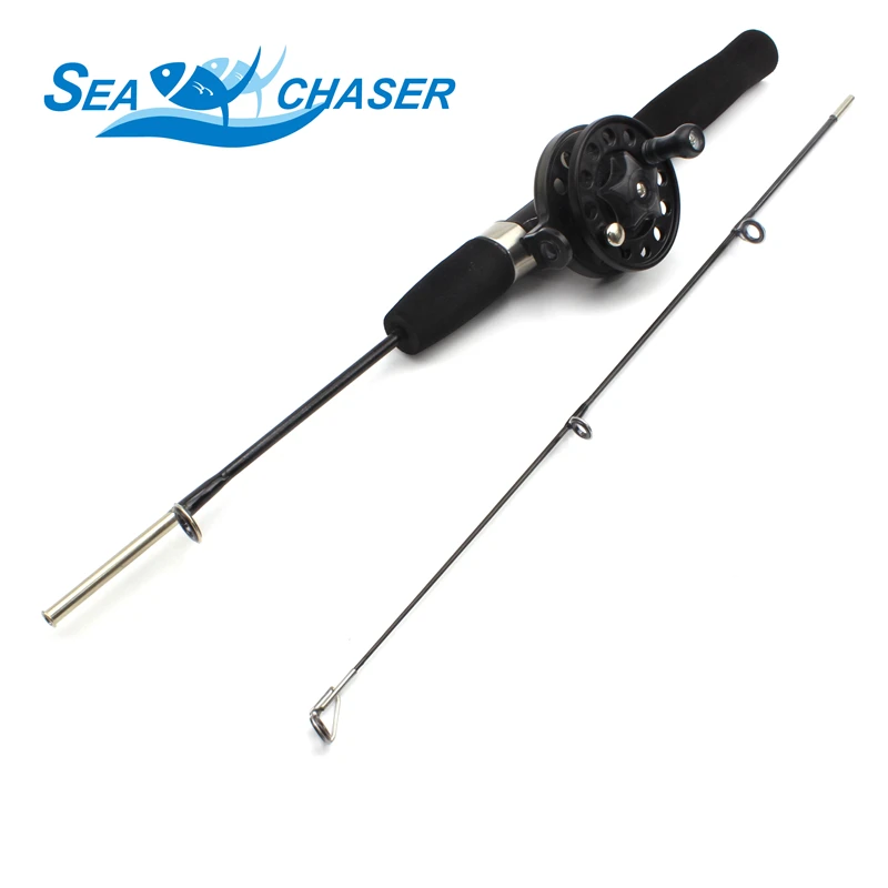 NEW 80cm black carbon Winter Fishing Rod Ice Fishing Reel Pole Set Spinning Travel Shrimp Rod Free shipping
NEW 80cm black carbon Winter Fishing Rod Ice Fishing Reel Pole Set Spinning Travel Shrimp Rod Free shipping