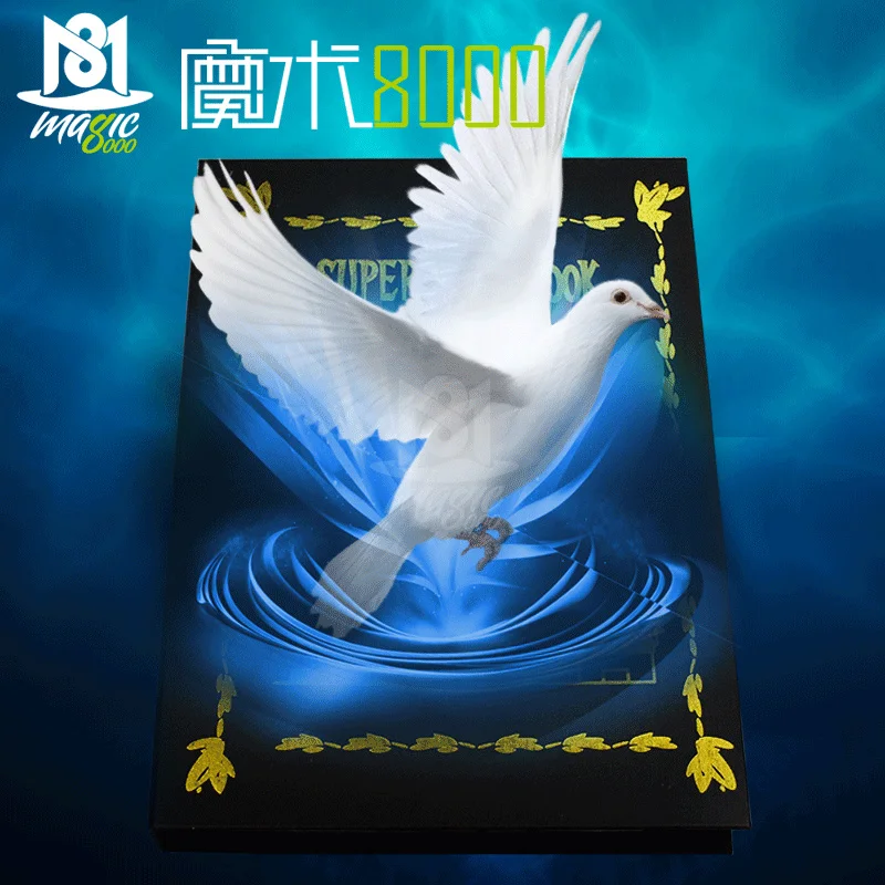 Metamopho Magic Book Dove Magic Tricks Objects Appearing From Book Stage Illusions Gimmick Props Accessories Comedy
Metamopho Magic Book Dove Magic Tricks Objects Appearing From Book Stage Illusions Gimmick Props Accessories Comedy