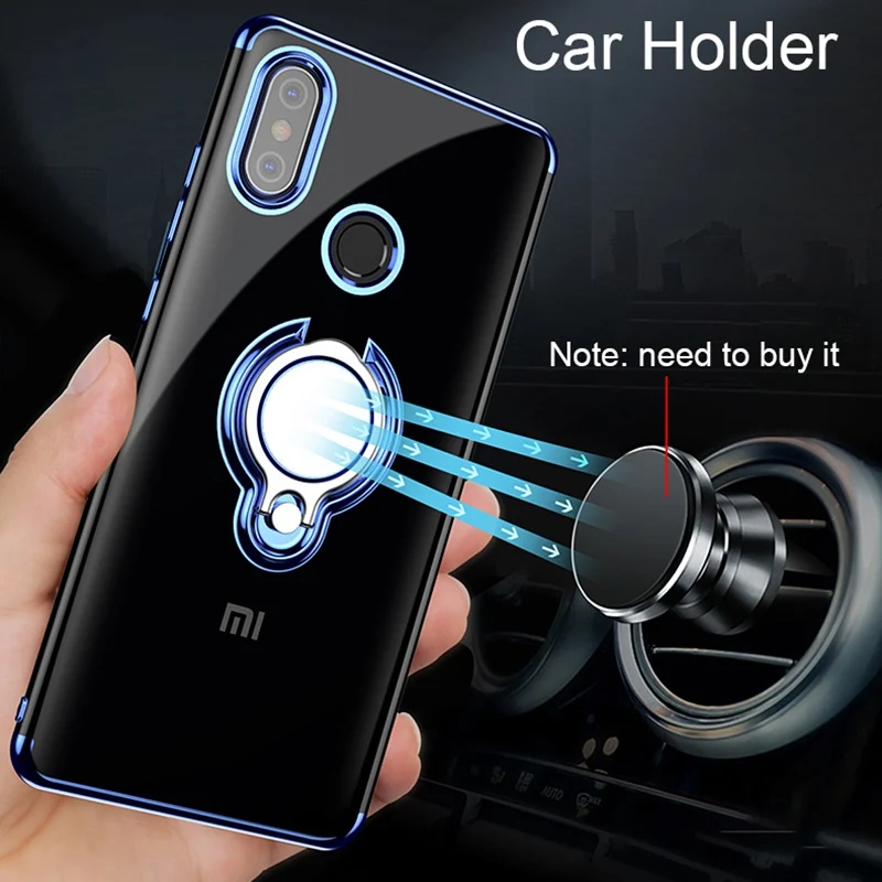 For xiaomi max 8 SE max case Clear Plating Ring Metal Holder Cover Car Magnetic Bracket for xiaomi Max3 max3 Mi 8 Youth 8SE
For xiaomi max 8 SE max case Clear Plating Ring Metal Holder Cover Car Magnetic Bracket for xiaomi Max3 max3 Mi 8 Youth 8SE