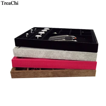 Multifunction Velvet Ring Earring Collection Case Beads Organizer Necklace Storage Box Portable Jewelry Exhibition Tray35*24*3cm
Multifunction Velvet Ring Earring Collection Case Beads Organizer Necklace Storage Box Portable Jewelry Exhibition Tray35*24*3cm