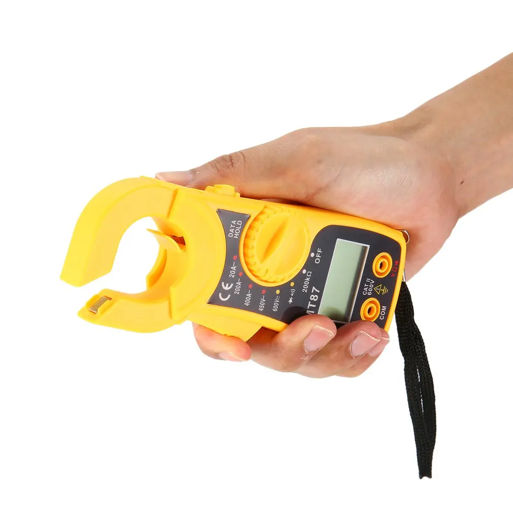 MT87 1999 Counts Pocket Digital Clamp Multimeter AC/DC Voltage Ammeter Tester Resistor Diode Continuity Test Data Hold
MT87 1999 Counts Pocket Digital Clamp Multimeter AC/DC Voltage Ammeter Tester Resistor Diode Continuity Test Data Hold