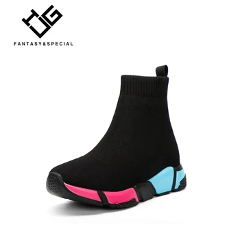 

IGU Comfortable Brand Women Sneakers Elastic Socks Women Shoes Hiphop Casual Sneakers For Females Flat Buty Damskie Sportowe